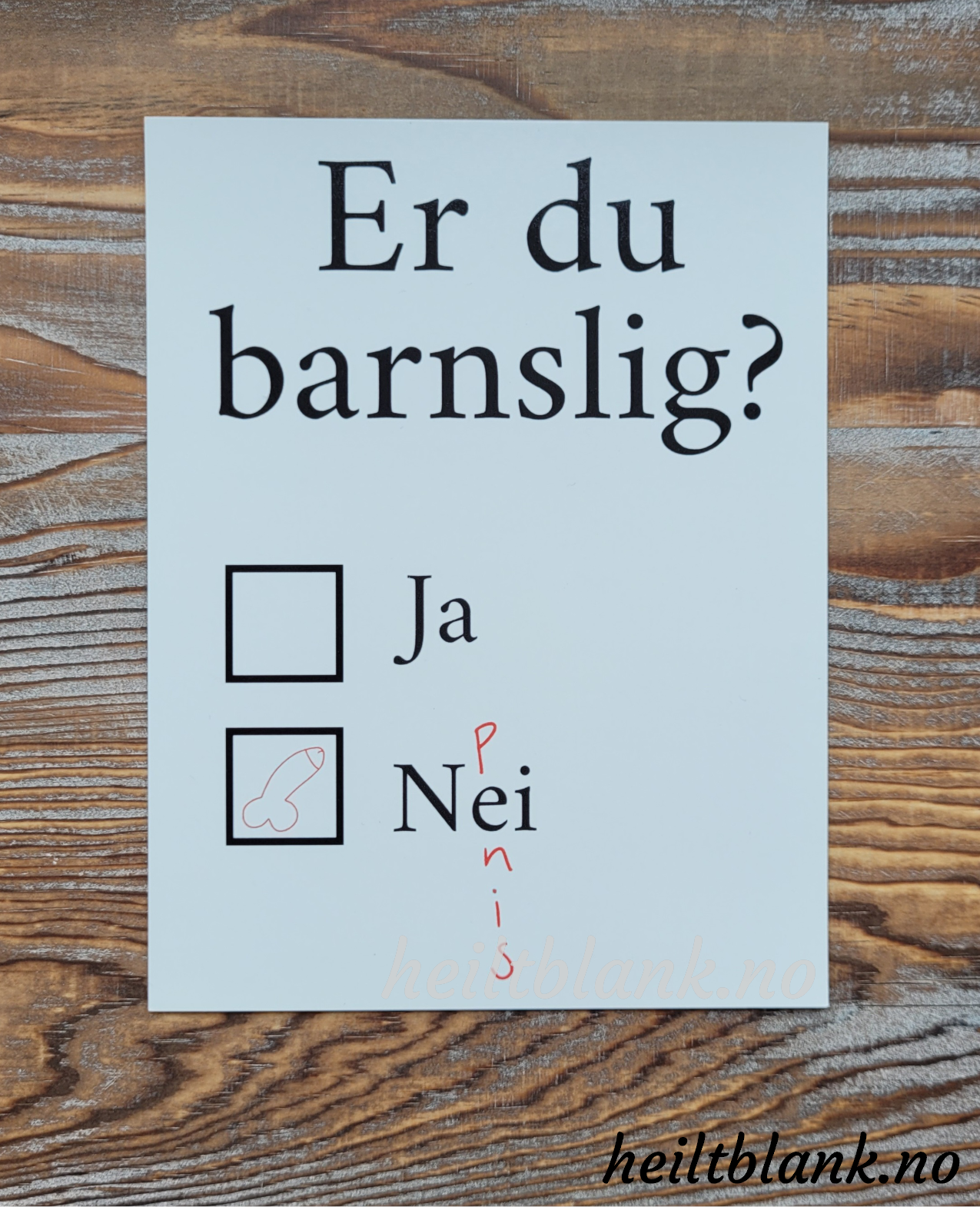 Er du barnslig? - Magnet