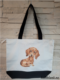 Dachshund veske - rød korthår
