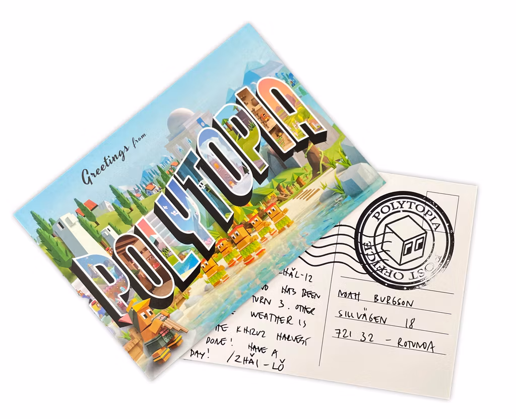 Handwritten Postcard