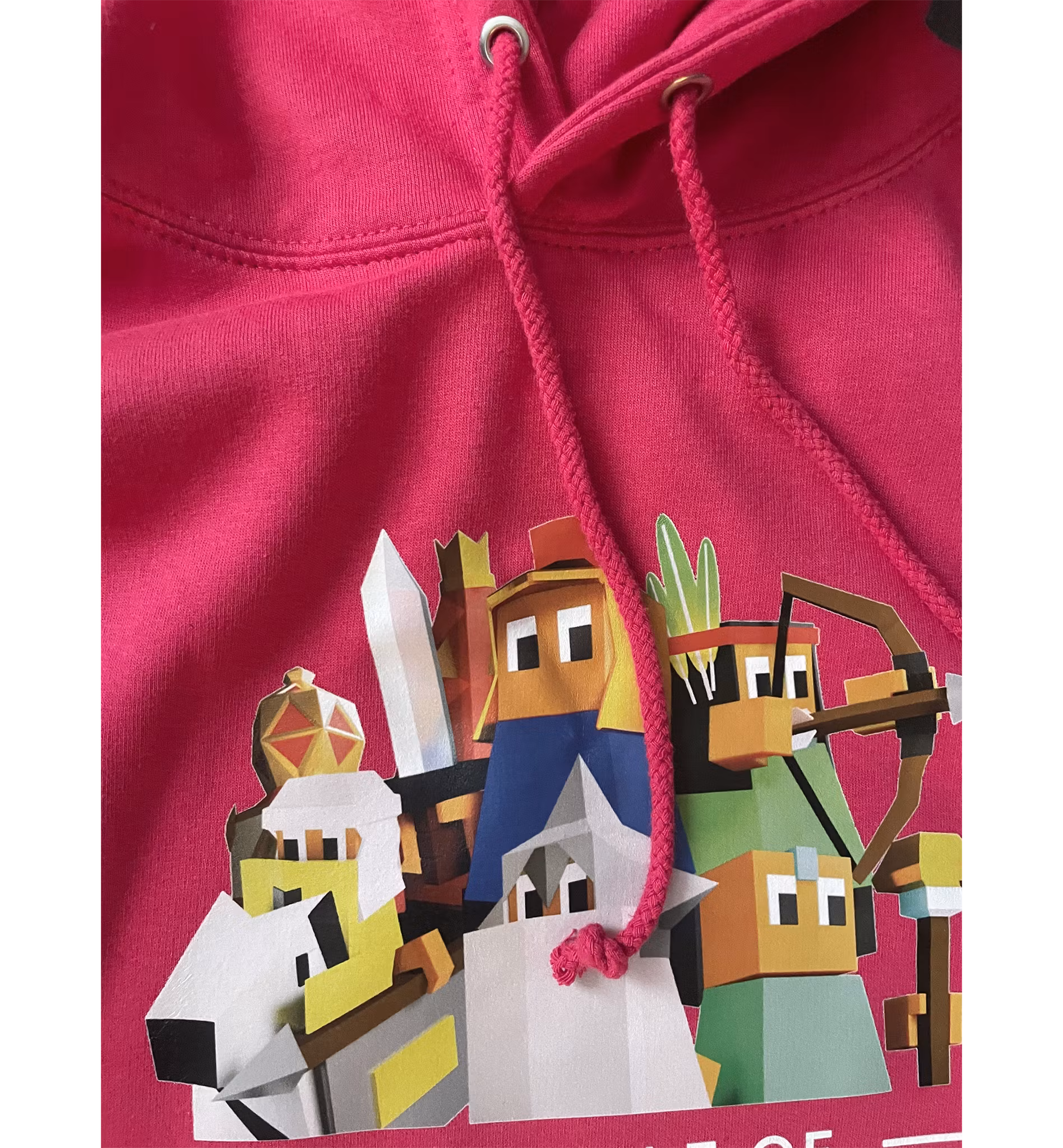 POLYTOPIA Official Hoodie Pink.