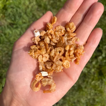 Torkade Handskalade Räkor 1 kg