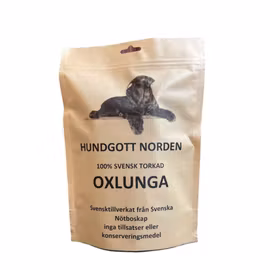Hundgott Norden - Svensk Torkad Oxlunga