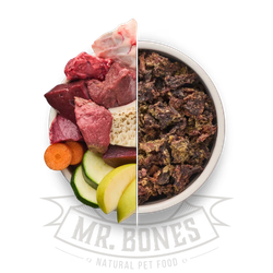 Mr Bones Dry Barf - Hjort 3 kg