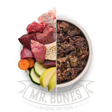 Mr Bones Dry Barf - Hjort 3 kg