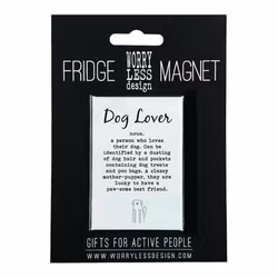 Kylskåpsmagnet "Dog Lover.."