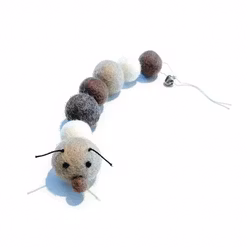 Kattleksak Larv  - 100 % ull