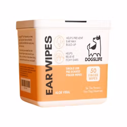DogsLife Öronrengöring 50-pack