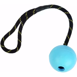 Flytleksak - Gummiboll med snöre