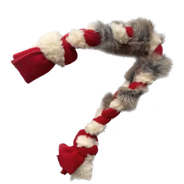 Bistos Kampfläta med Kaninskinn