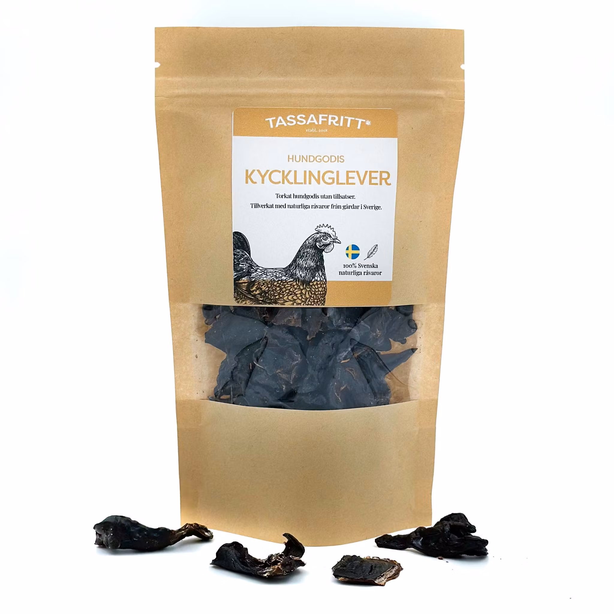 TassaFritt Hundgodis - Kycklinglever