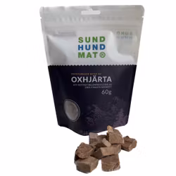Frystorkat Hundgodis - Sund Hundmat Oxhjärta