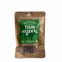 Naturligt Hundtugg Tjurmuskel 3-pack
