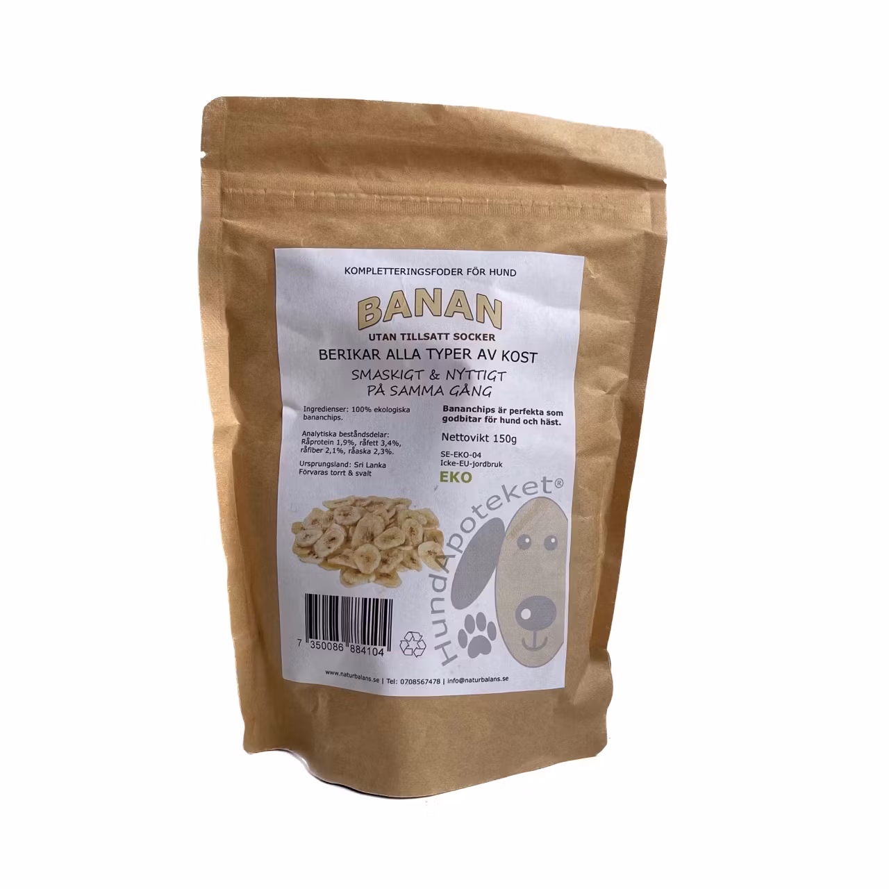 HundApoteket Bananchips