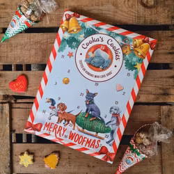 Julkalender till hund - Naturligt snacks