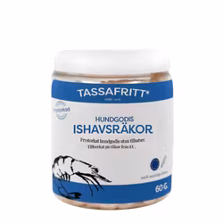 TassaFritt Hundgodis - Frystorkade Grönlandsräkor