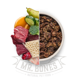 Mr Bones Dry Barf - Nöt 1 kg