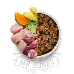 Mr Bones Dry Barf - Kyckling 1 kg