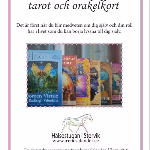 Distanskurs: Utveckla din intuition med tarot och orakelkort