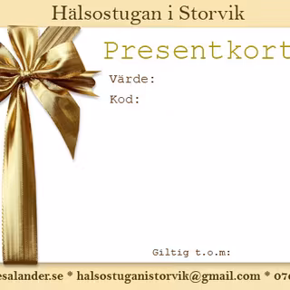 Digitalt Presentkort