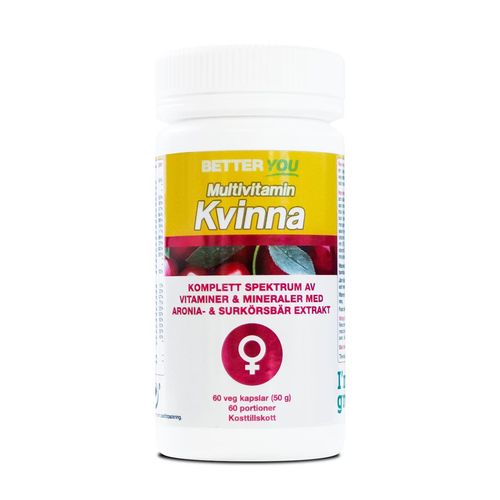 Multivitamin Kvinna 60 kapslar