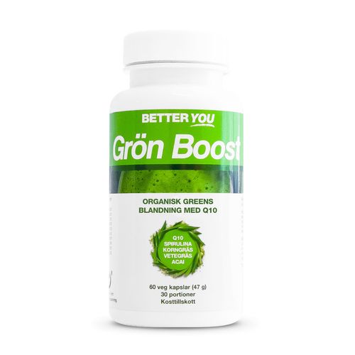 Grön Boost 60 kapslar