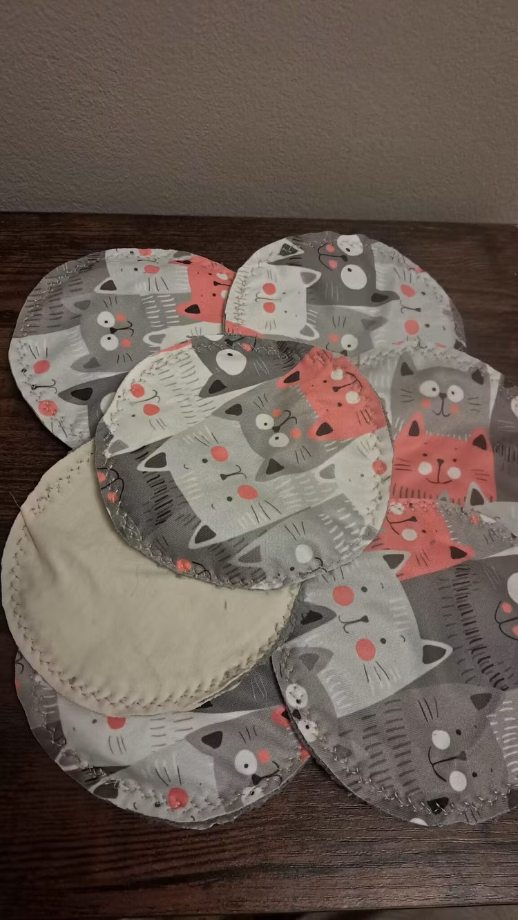 Tvättbara Amningsinlägg 8 pack