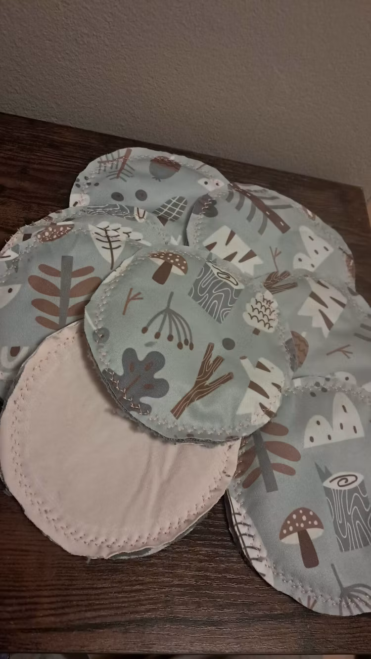 Tvättbara Amningsinlägg 8 pack