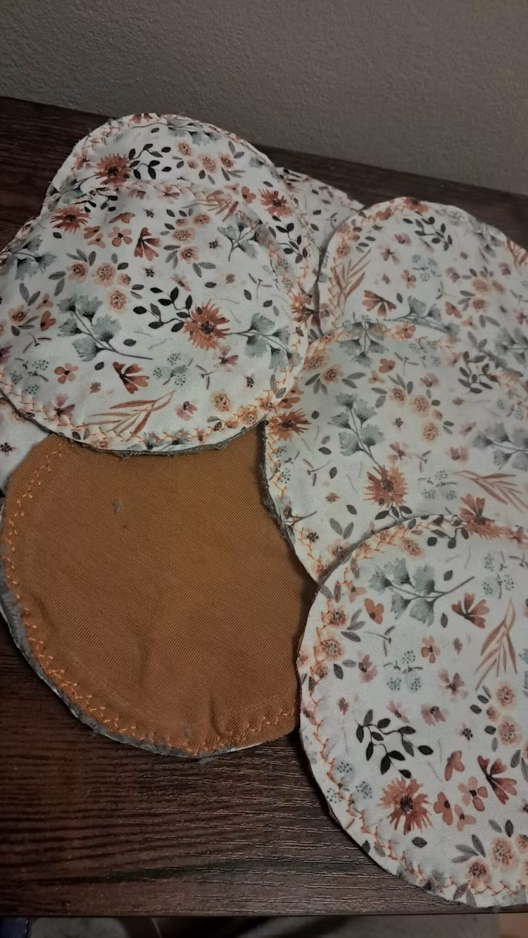 Tvättbara Amningsinlägg 8 pack