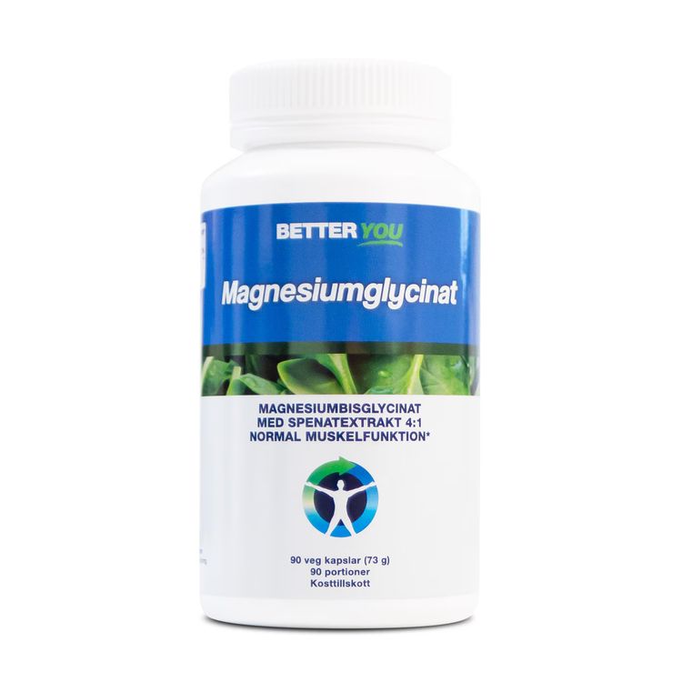 Better you Magnesiumbiglycinat 90 kapslar