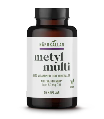 Närokällan Methyl Multi 90 kapslar (multivitamin/mineral)