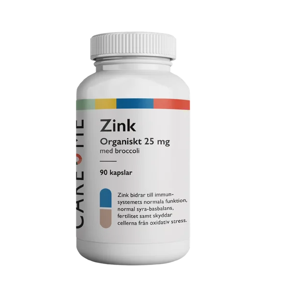 DCG CareMe Zink organiskt 90 kapslar