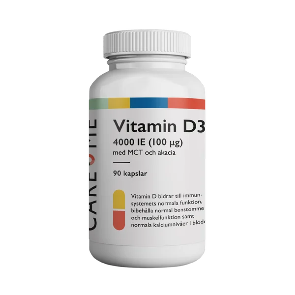 DCG Vitamin D3 4000IE 90 kapslar