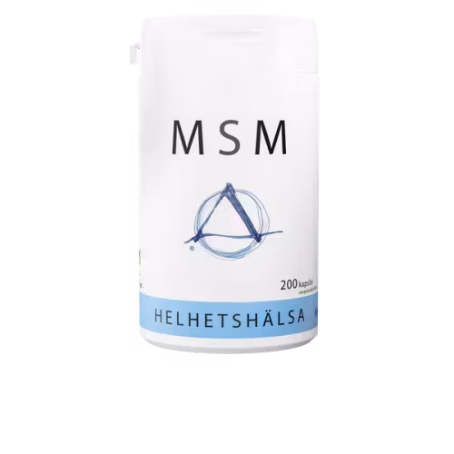 MSM Helhetshälsa 200 kapslar