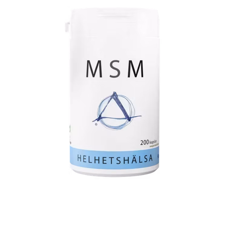 MSM Helhetshälsa 200 kapslar