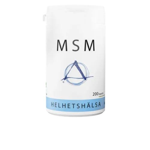 MSM Helhetshälsa 200 kapslar
