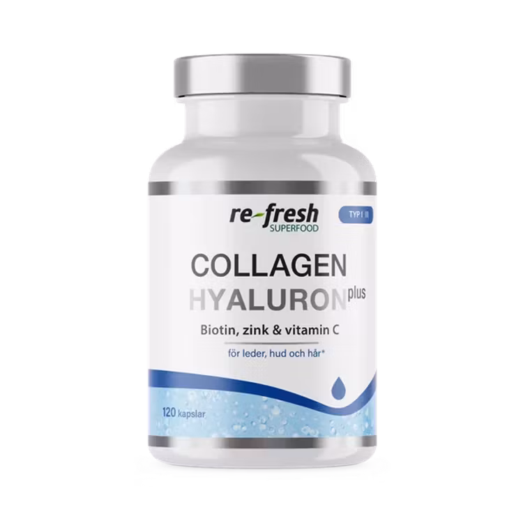 Re-fresh Collagen Hyaluron plus 120 kapslar