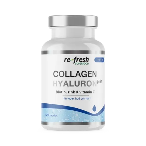 Re-fresh Collagen Hyaluron plus 120 kapslar