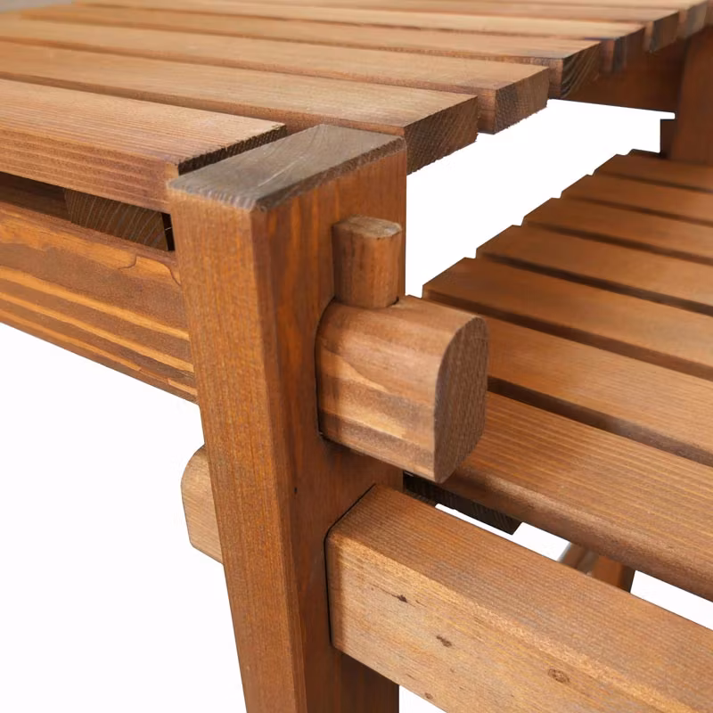 Hörnells Outdoor Grillbord Brun Fyndvara