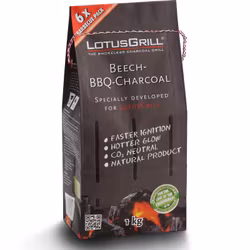 LotusGrill Grillihiili 1 kg - Pyökki