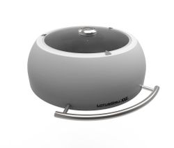 LotusGrill Grillock i rostfritt stål XXL G 600