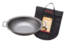 MUURIKKA Stekgryta/Wok 43 cm i skyddspåse, utan ben