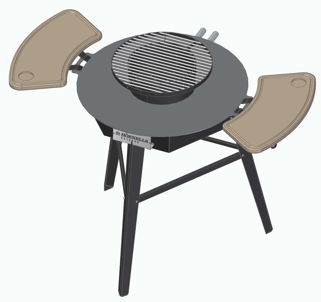 Hörnells Outdoor Grillhäll Komplett