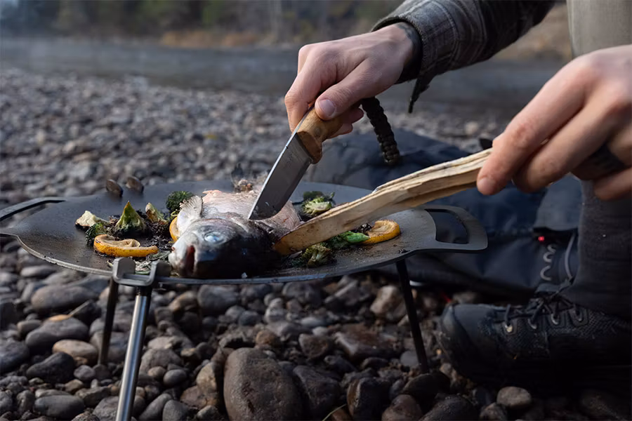 Stålben till Hörnells Outdoor Stekhäll, 3-pack