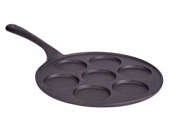 KitchenCraft Plättpanna Gjutjärn Ø24 cm