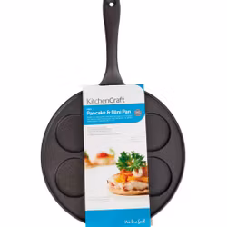 KitchenCraft Plättpanna Gjutjärn Ø24 cm