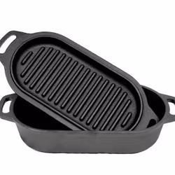 Valhal Outdoor Gjutjärnsgryta med lock 29 cm