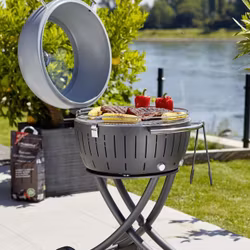 LotusGrill Grillock i rostfritt stål XXL G 600