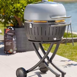 LotusGrill G 600 med lock - Lime Green