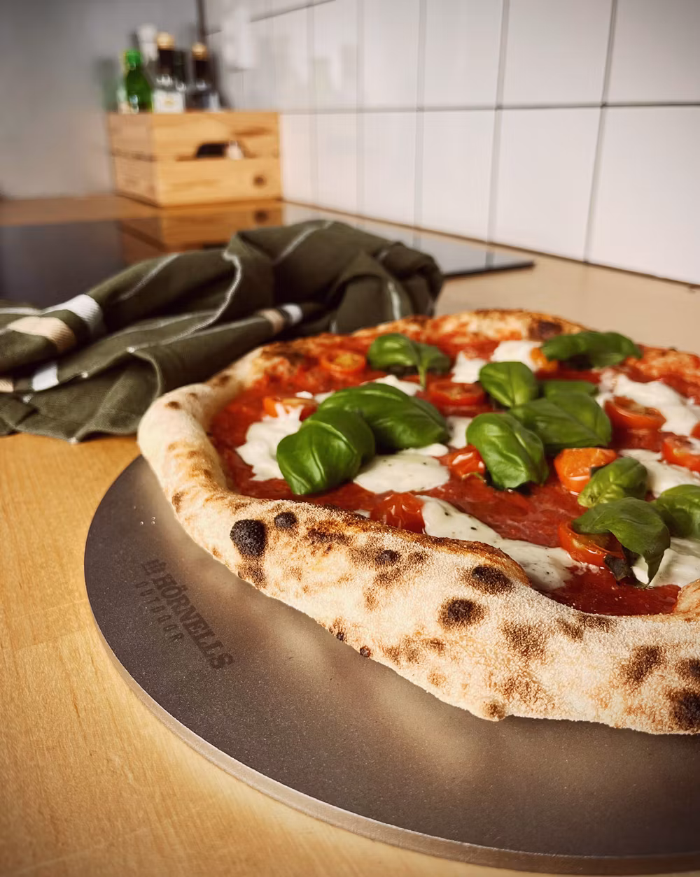 Hörnells Outdoor Pizza- och Bakstål Rund