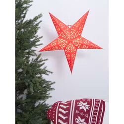 Julstjärna röd